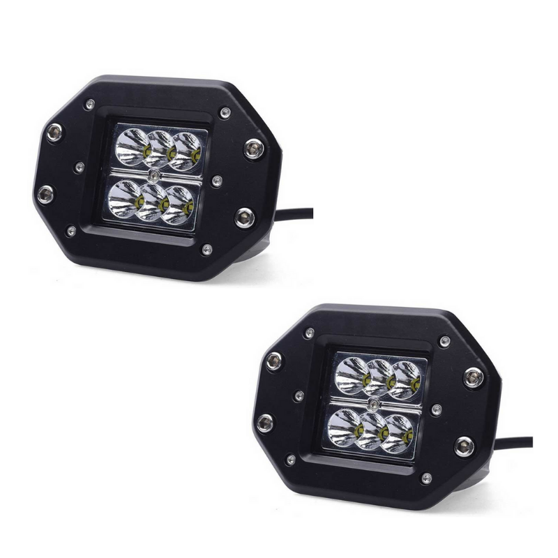 Space Offroad sis lambası 6 led 18w takım  / LASS318